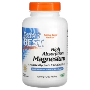 Magnesio (Doctor's Best) suplemento para SOP, amenorrea, dolor menstrual, periodos irregulares, recuperar el ciclo